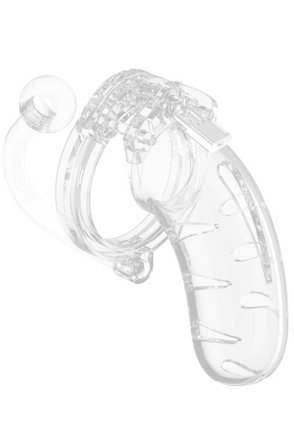 Mancage 11 Chasity Cage With Plug Transparent - Woome.pl
