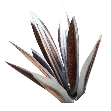 9 Stycken Agaveblad Diy Järnkonst Växtstaty Heminredning