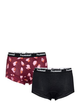 Hmlcarolina Hipsters 2-Pack Black Hummel