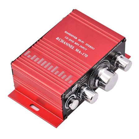 Tehokas 12V 2-kanavainen HiFi-stereovahvistin