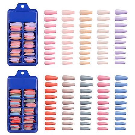 200 Ekstra Lange Kunstige Negle -b