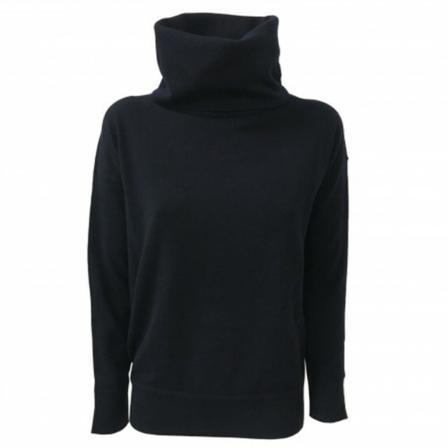 Alpha Studio Turtlenecks Blå, Dame Rullekraver