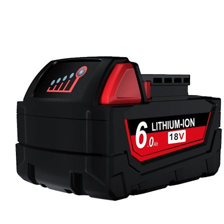 6000mAH/9000mAH Milwaukee M18 18V Korvaus Milwaukee M18B5 XC Li-ion akulle 48-11-1815 48-11-1850 2604-22 2604-20
