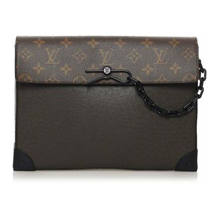Louis Vuitton Vintage Pre-owned Taske Brun, Dame Vintage Tasker, Størrelse: ONE Size