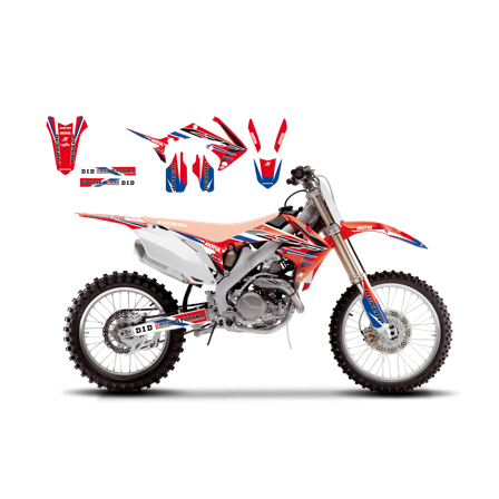 Blackbird Decal Kit Team HRC Replica 2016 - Honda CRF 450R 2009-2012