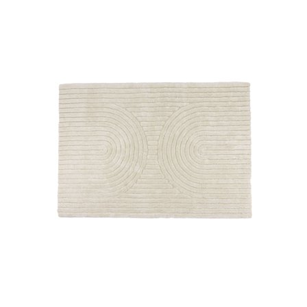 Niklas tæppe, 290×200 - Hvid - 200x290.0x7.5 - Tæpper