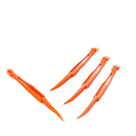 2 stk. Orange Plastik Appelsinskræller Citrusfjerner Nem Åbning Ci