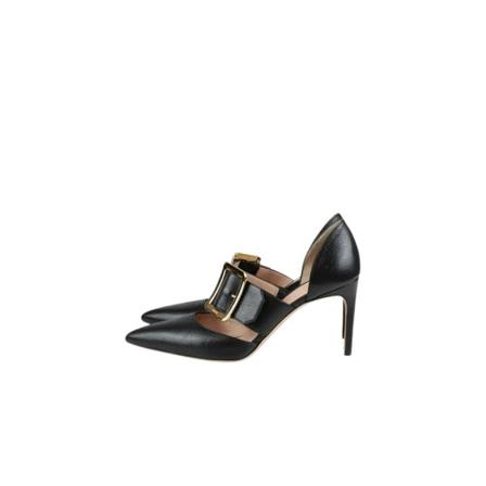 Bally Pre-owned Pre-ownedLæderheels Sort, Dame Vintage Sko, Størrelse: 39 EU