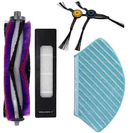 Til Midea Midea M7 M7 Pro Robotstøvsuger Udskiftningsbørste HEPA-filter Mop Klud Reservedele