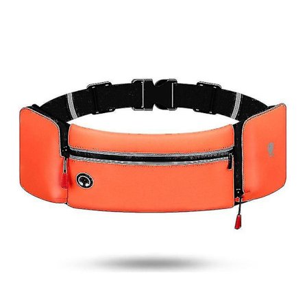 Vattentät sport midjeväska cykel midjeväska magväska [orange]