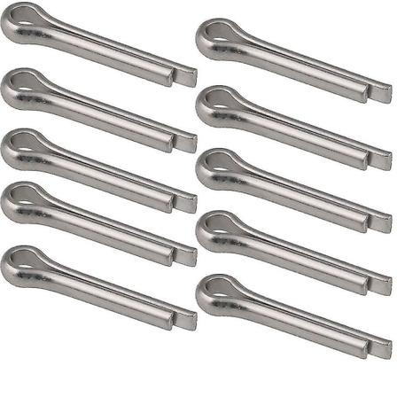 10 st 304 rostfria saxstift Gb91 delade stift Hårnålar M4x60 A