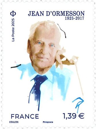Frankrig - Jean D'Ormesson - Postfrisk frimærke