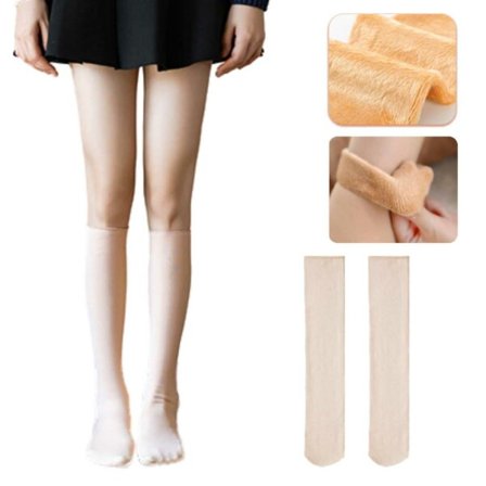 Varma Fodrade Strumpor Sammet Fleece