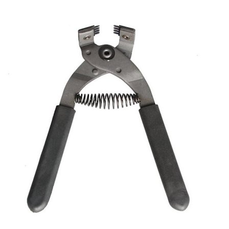 Hardware Værktøj - Lydløs Håndstans Tang 4mm 4-Tandet Læderhåndværk Stans Værktøj til Bælter Sadler