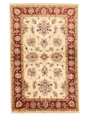 Ziegler Matta Orientalisk Brun/Beige (Ull, Afghanistan)