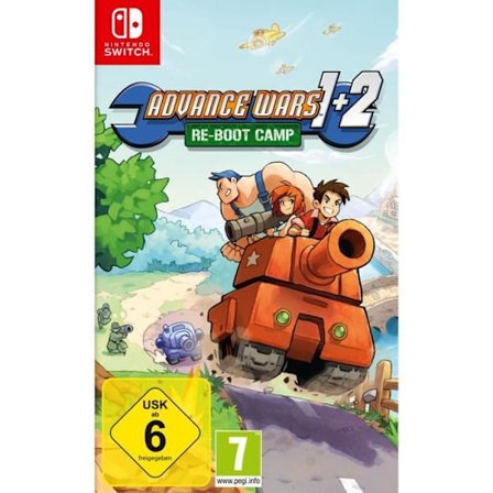 Spel - Nintendo - Advance Wars 1+2: Re-Boot Camp - Strategi - Turn-based - Cartridge