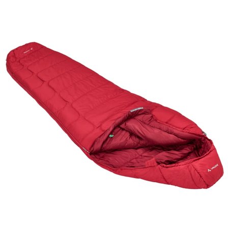 VAUDE Sioux 400 S SYN synthetic sleeping bags Red LEFT
