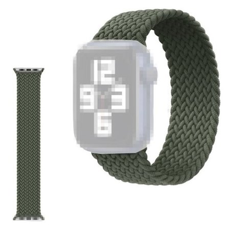 Apple Watch Series 6 / 5 40mm nylon watch band - Army Green / Size: M