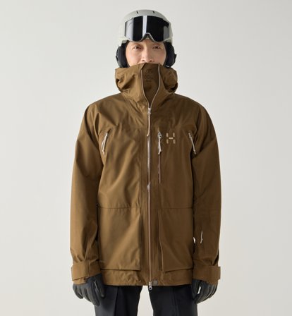 Haglöfs Vassi GTX II Jacket Men Teak Brown/Woodland Brown - S