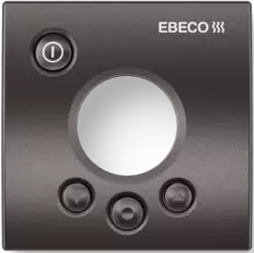 Ebeco Front Cover 8581618 Dekkplate for EB-Therm 205 Antrasitt, Varme