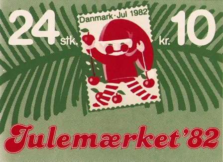 Danmark - Julemærkehæfte 1982 - 2.-sortering