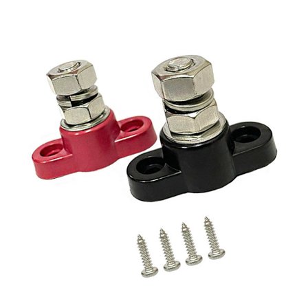 Strømfordelingsblok Terminal Skrue Samleskinne Batteri Junction Block 48V