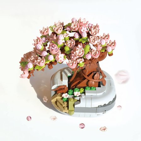 PinkBee Bonsai-tre Mini Sakura Byggesett Sakura-tre