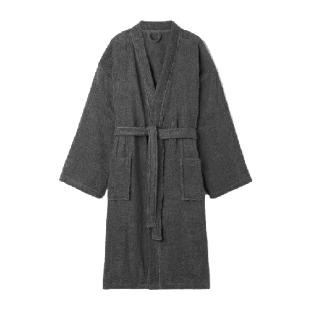 Åhléns Home Badrock STELLA Badrumstillbehör Grå S/M