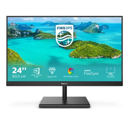 Philips E-line 245E1S - LED-skjerm - 24"
