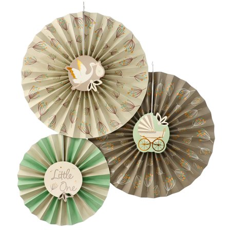 Hängande Dekorationer Solfjäder Little One 3-pack