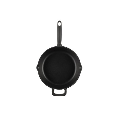Gjutjärnsstekpanna 26 cm – Maku Kitchen Life | Matt emalj, två handtag
