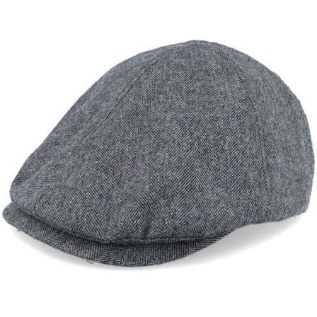 Beechfield - Grå flatcap Keps - Grey Ivy Cap Flat Cap @ Hatstore