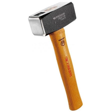 Facom 1262H.125 Slägga med handtag i hickory 1250 g, Handverktyg