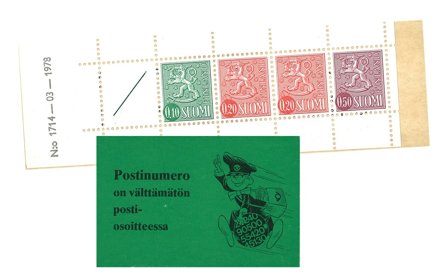 Finland - LAPE V8 - Postfrisk hæfte