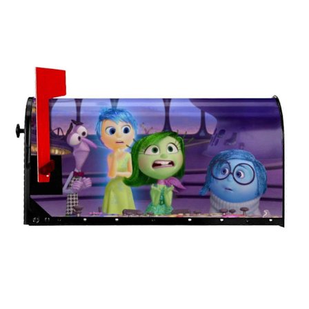 Inside Out Magnetisk Postkassedeksel Hage Gård Hjem Dekor For Ute, Dekorativ Utendørs Post Brevboks Wrap Dekor Postinnpakninger, 25.5x21 Tommer[YJD]