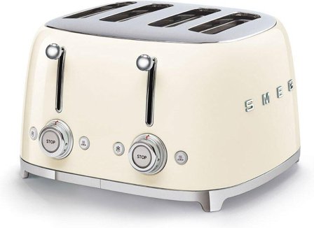 SMEG 50's Style TSF03CREU - brødrister - kremfarget