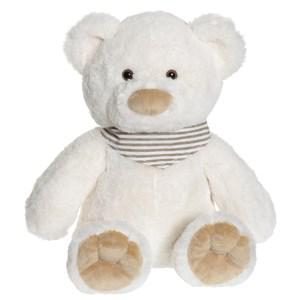 Teddykompaniet Ecofriend Malte Teddy Bear 0+ years - Soft toys - 0+ years - White - Junge - Soft animals