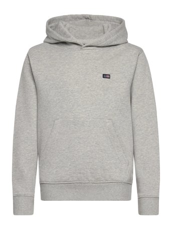 Lexington Clothing Lucas Organic Cotton Logo Hoodie - Beige - 158-164