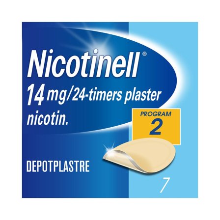 Nicotinell depotplaster 14 mg/24 timer 7 stk