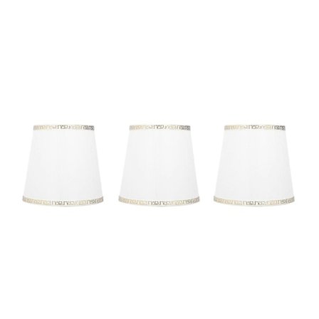 3 kpl Pieniä lampunvarjostimia, E14 pehmeää kangasta pöytävalaisimiin
