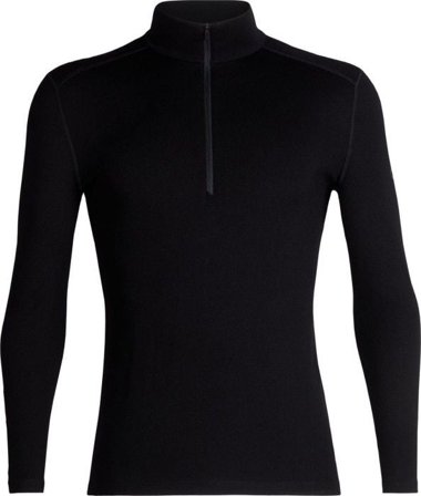 Icebreaker M's Tech LS Half Zip 260 Black