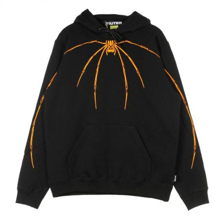 Iuter Widow Hoodie hooded Tröja svart, Herr, Herr, Storlek: S