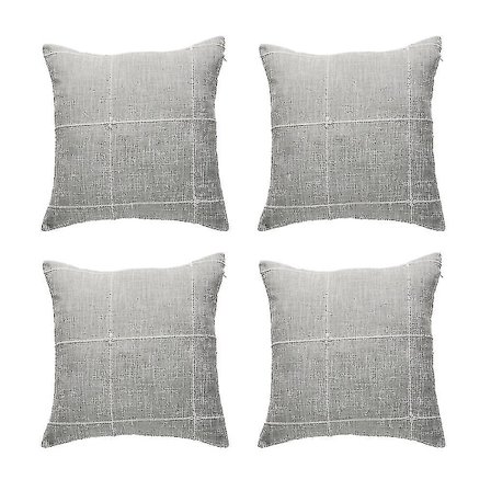 4 st Geometriska Kuddfodral Rutiga Kuddfodral Vardagsrum Soffa