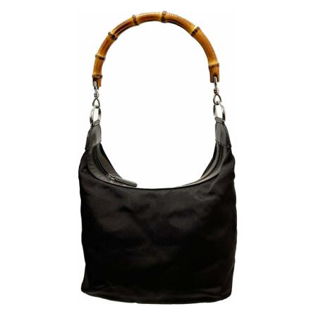 Gucci Vintage, Pre-owned bag Zwart, Dames, Maat:ONE Size,stof