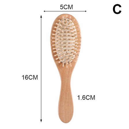 Trä Airbag Kam Frisör Hår Makeup Kam Hushållskam M