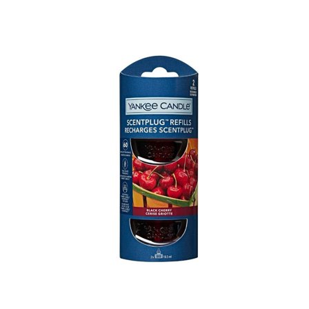 Yankee Candle ScentPlug Black Cherry - Refill 2 x 18.5ml - Profumo per Diffusore