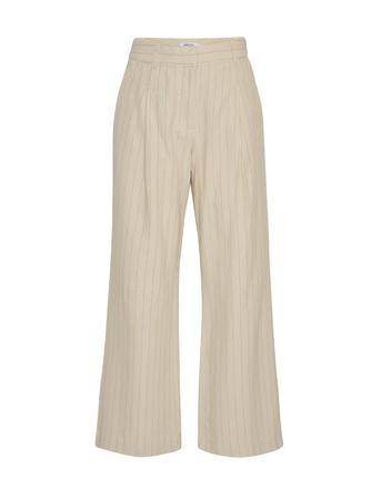 Mschjonalyn Pants Stp Beige MSCH Copenhagen