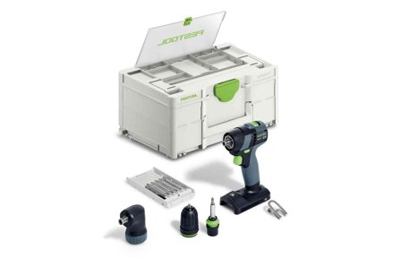 Festool TXS 18-Basic-set Skruvdragare utan batteri och laddare, Maskiner