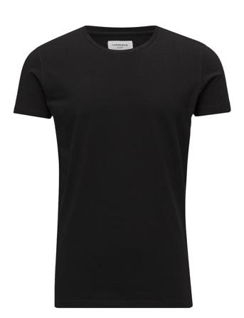 Stretch Crew Neck Tee S/S Black Lindbergh