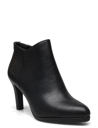 Women Boots Shoes Boots Ankle Boots Ankle Boot - Heel Svart Tamaris*Betinget Tilbud